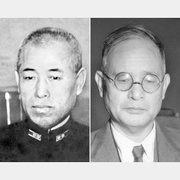 （左から）山本五十六と重光葵（Ｃ）共同通信社