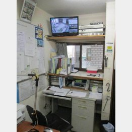 管理室が勉強部屋（提供写真）