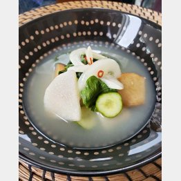 水キムチは“飲む美容液”（Ｃ）日刊ゲンダイ