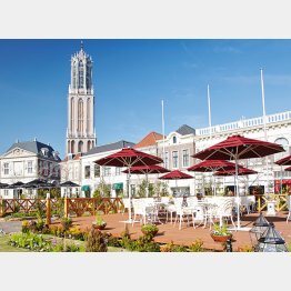 ハウステンボスの休憩スポット（提供写真）