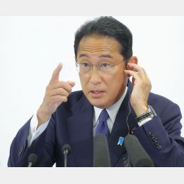 「聞く耳」！？ 政府の発言に納得する国民はほとんどいない（岸田首相）／（Ｃ）日刊ゲンダイ