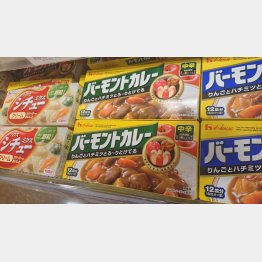 中国でも発売しているバーモントカレー（Ｃ）日刊ゲンダイ