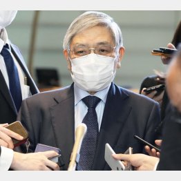 アベノミクスによって日本は破綻に追い込まれる（日銀の黒田総裁）／（Ｃ）共同通信社