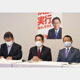 「説明責任をしっかり果たしたい」と語ったが…（6日の党役員会）／（Ｃ）日刊ゲンダイ