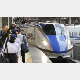 北陸新幹線にも乗れる（Ｃ）共同通信社