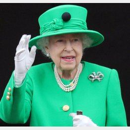 エリザベス女王（在位70年の記念式典で）／（Ｃ）ロイター