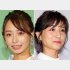 田中みな実（右）と宇垣美里（Ｃ）日刊ゲンダイ
