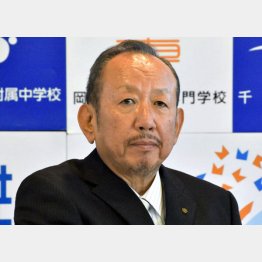 安倍元首相の“腹心の友”、加計学園の加計孝太郎理事長（Ｃ）共同通信社