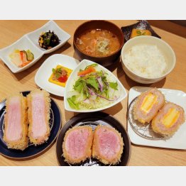 ボリュームある肉がまたうまい（撮影）肥田木奈々