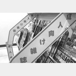 懐かしい“大人のコーナー”（Ｃ）日刊ゲンダイ