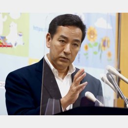 旧統一教会との関係が次から次へと飛び出している山際大志郎経済再生相（Ｃ）共同通信社