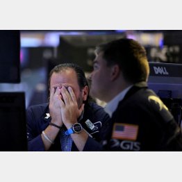 急落が止まらない…（ニューヨーク証券取引所）／（Ｃ）ロイター