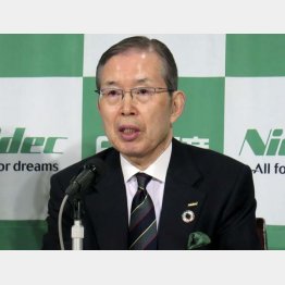 日本電産の永守重信氏は生涯CEO？（Ｃ）共同通信社
