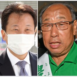 大串正樹副大臣（左）は被害者救済関わる消費者庁の副大臣、豊田俊郎副大臣も旧統一教会イベント出席で祝辞あいさつ（Ｃ）日刊ゲンダイ