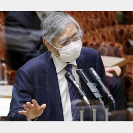 日銀の金融政策は変わらず…（黒田東彦総裁）／（Ｃ）日刊ゲンダイ