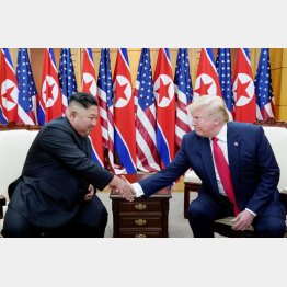 2018年に行われた米朝首脳会談（Ｃ）ロイター