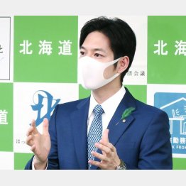北海道の感染状況は全国ワーストだが…（鈴木直道・北海道知事）／（Ｃ）共同通信社