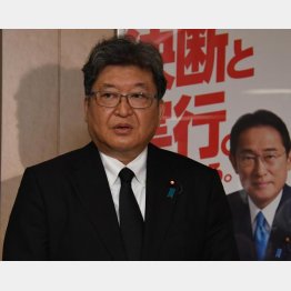 萩生田光一政調会長（Ｃ）日刊ゲンダイ