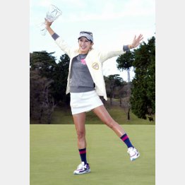 トレーニング効果で下半身に安定感（Ｃ）共同通信社