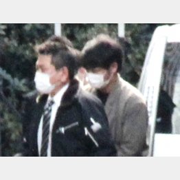 逮捕された田中信人容疑者（Ｃ）共同通信社