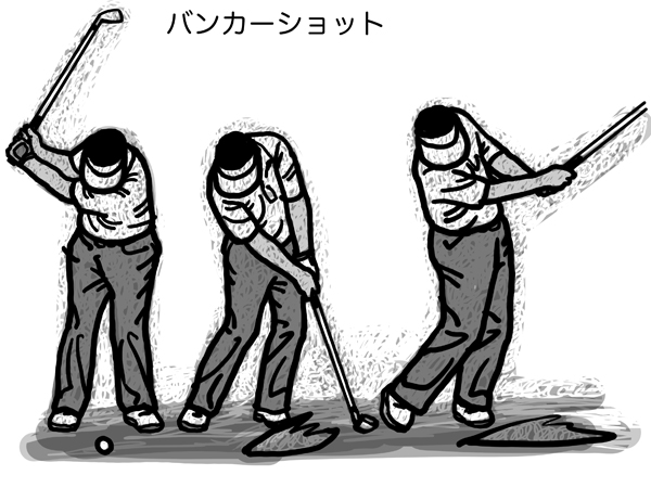 バンカーショットの“コツ”はソールで砂を薄く削り取るように振り抜く|ゴルフ|日刊ゲンダイDIGITAL