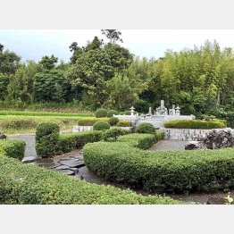 広大な敷地にはゴミひとつなく（山口・長門市）／（Ｃ）日刊ゲンダイ