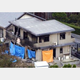 家族4人が殺害された加藤さん宅（Ｃ）共同通信社