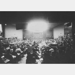 極東国際軍事裁判（東京裁判）＝1946年（Ｃ）共同通信社