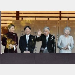 新年一般参賀も3年ぶりに開催（Ｃ）UPI／ニューズコム／共同通信イメージズ