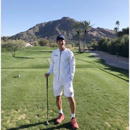 今年3月に米アリゾナ州パラダイスバレーでプレー（提供写真）