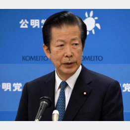 前哨戦の驚くべき結果に真っ青（公明党の山口那津男代表）／（Ｃ）日刊ゲンダイ