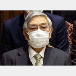 10年近くのツケは莫大（日銀の黒田東彦総裁）／（Ｃ）日刊ゲンダイ