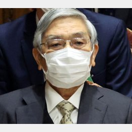 日銀の黒田総裁（Ｃ）日刊ゲンダイ