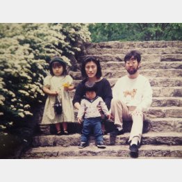 宮沢みきおさん一家（提供写真）