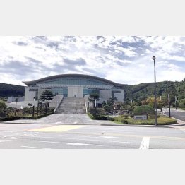 合同結婚式が行われる「清心ワールドセンター」／（筆者提供）