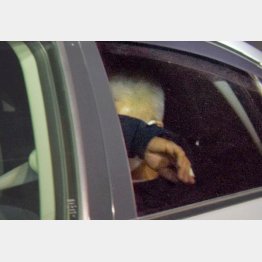 神奈川県警茅ケ崎署に入る高井靖弘容疑者（Ｃ）共同通信社