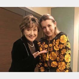 小林幸子（左）と（Ｃ）日刊ゲンダイ