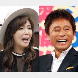 おしどり夫婦で知られる浜田雅功と小川菜摘（Ｃ）日刊ゲンダイ