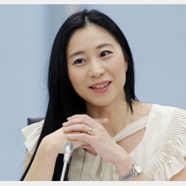 三浦瑠麗氏（Ｃ）共同通信社