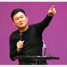 楽天社長兼会長の三木谷浩史氏（Ｃ）日刊ゲンダイ