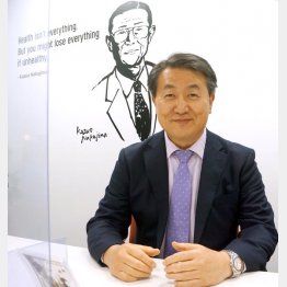 電巧社の中嶋乃武也さん（筆者撮影）