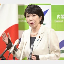 岸田首相の“火消し”の障壁？（高市早苗経済安保相）／（Ｃ）共同通信社