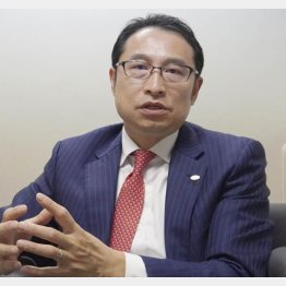 中国のEV大手「比亜迪（BYD）」日本法人の劉学亮社長（Ｃ）共同通信社