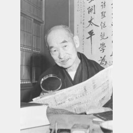 新聞記者から衆議院議員となった古島一雄ー1950（昭和25）年2月12日（Ｃ）共同通信社