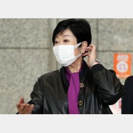 「SDGｓ」と真逆の開発事業（小池百合子都知事）／（Ｃ）共同通信社