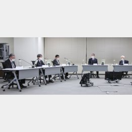 反対意見受け原発制度議論（原子力規制委の臨時会合）／（Ｃ）共同通信社