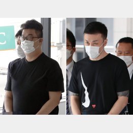 再逮捕された（左から）今村磨人、藤田聖也両容疑者（Ｃ）日刊ゲンダイ
