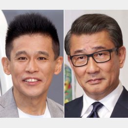 柳沢慎吾（左）と中井貴一（Ｃ）日刊ゲンダイ
