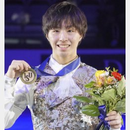 三浦佳生は日本人史上6人目のV（Ｃ）共同通信社