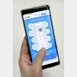 便利な「ONE」サイト（Ｃ）日刊ゲンダイ